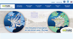 Desktop Screenshot of isoparc.fr