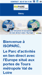 Mobile Screenshot of isoparc.fr